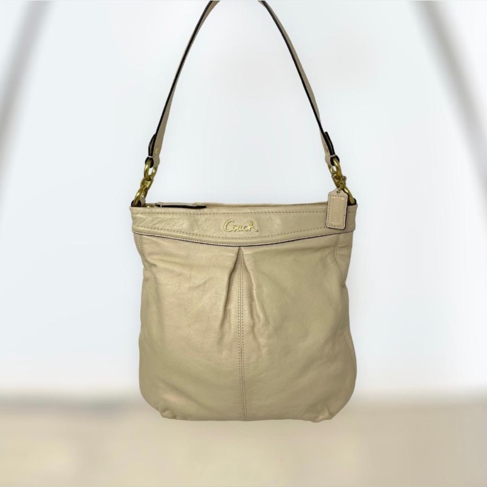 COACH ASHLEY F20114 LEATHER HIPPIE CROSSBODY BAG - Picture 5 of 16